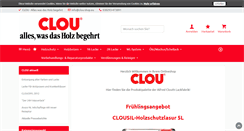 Desktop Screenshot of clou-shop.eu