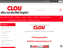Tablet Screenshot of clou-shop.eu